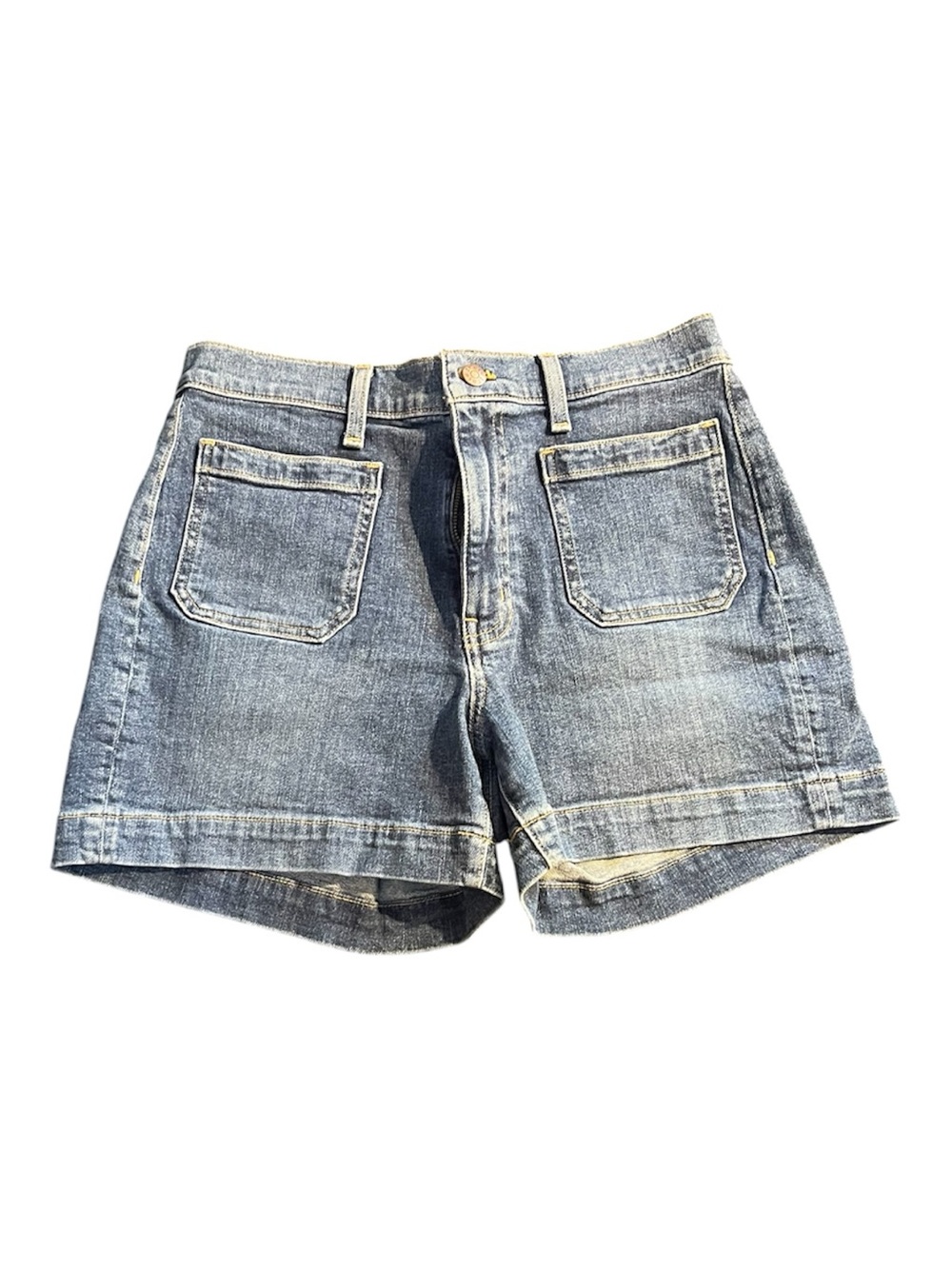 J. Crew High-Rise Denim Shorts